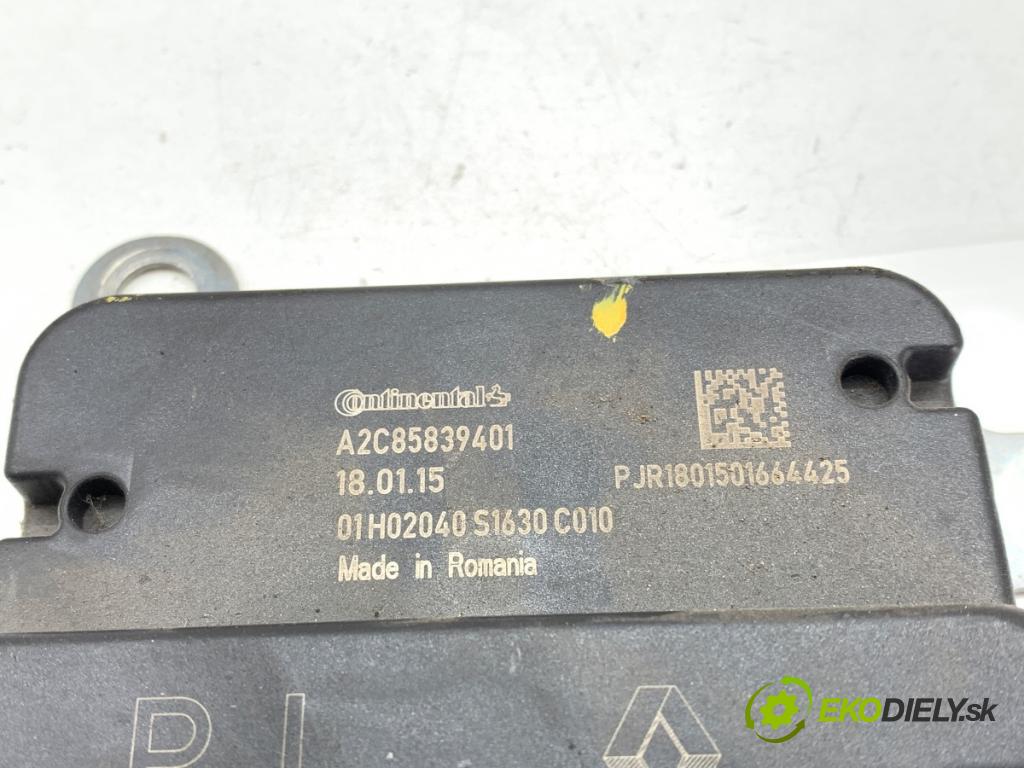 DACIA LODGY nadwozie wielkoprzestrzenne (MPV) 2018 75 kW 1.6 SCe 100 1598 senzor airbag 985109354R (Snímač)