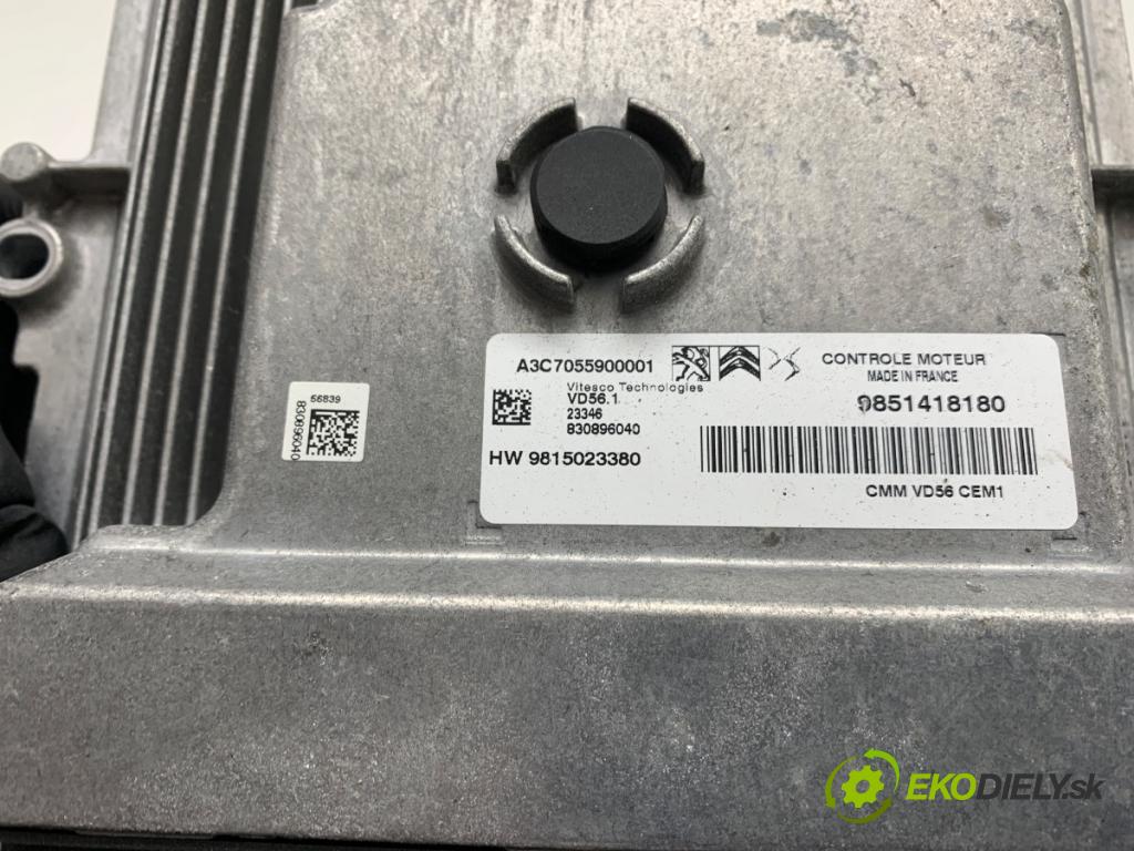 PEUGEOT 408 II liftback 2024 96 kW PureTech 130 (FPHNST) 1199 řídící jednotka motora 9851418180 (Řídicí jednotka)