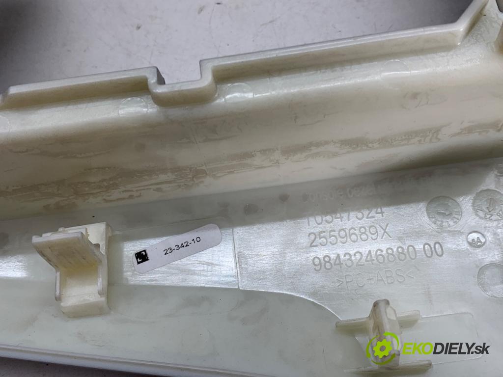 PEUGEOT 408 II liftback 2024 96 kW PureTech 130 (FPHNST) 1199 Rámček kryt TUNEL: 9843246880