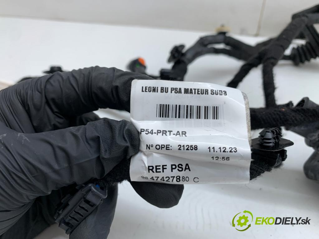 PEUGEOT 408 II liftback 2024 96 kW PureTech 130 (FPHNST) 1199 Káblovačka Dvere zad ľavy 9847427880