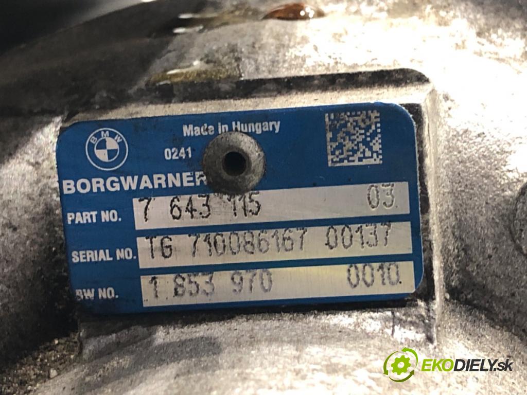 BMW F15 SUV 2018 225 kW xDrive 35 i 2979 Turbodúchadlo,turbo 7643115 (Turbodúchadlo (kompletné))