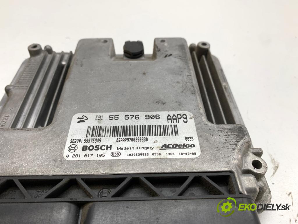 OPEL INSIGNIA A liftback 2010 96 kW 2.0 CDTI (68) 1956 riadiaca jednotka Motor 55576906 (Riadiaca jednotka)