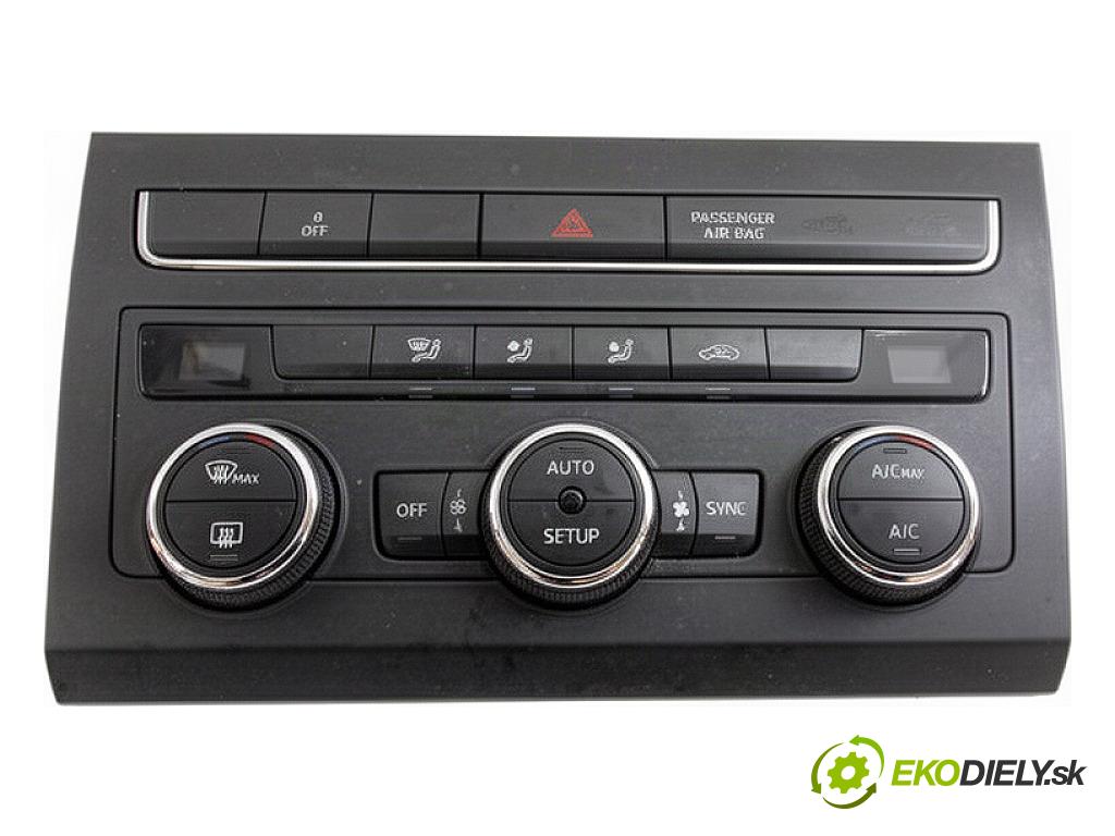 SEAT ATECA SUV 2017 110 kW 2.0 TDI 4Drive 1968 Panel ovládania kúrenia 5F0907044AK (Prepínacie páčky pod volantom)