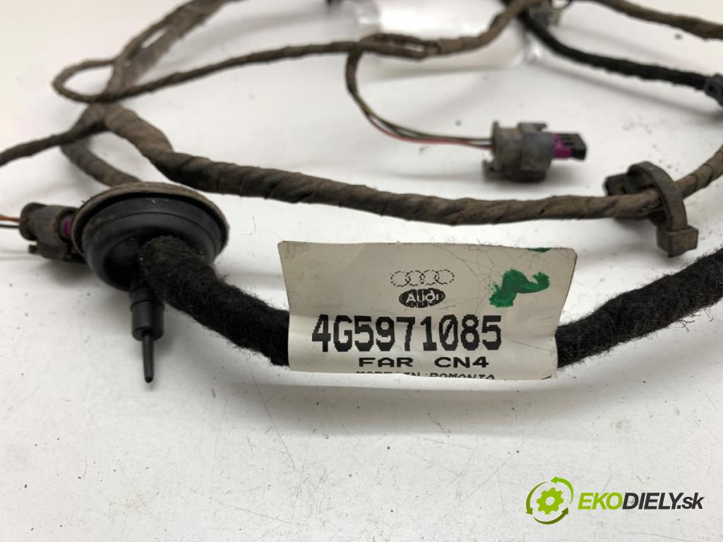 AUDI A6 C7 sedan 2011 180 kW 3.0 TDI quattro 2967 Káblovačka PDC zad 4G5971085