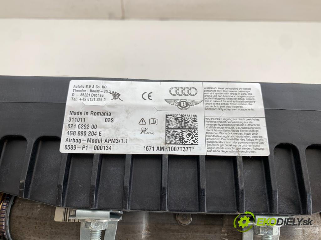 AUDI A6 C7 sedan 2011 180 kW 3.0 TDI quattro 2967 AirBag spolujazdca 4G8880204E (Airbag)