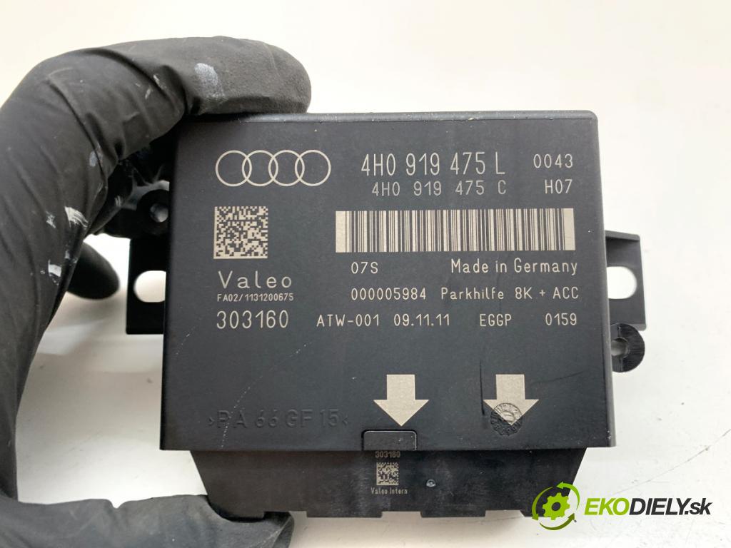 AUDI A6 C7 sedan 2011 180 kW 3.0 TDI quattro 2967 modul PDC 4H0919475L (Řídící jednotka ostatní)