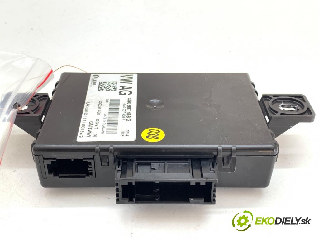 AUDI A6 C7 sedan 2011 180 kW 3.0 TDI quattro 2967 modul GATEWAY 4G0907468G