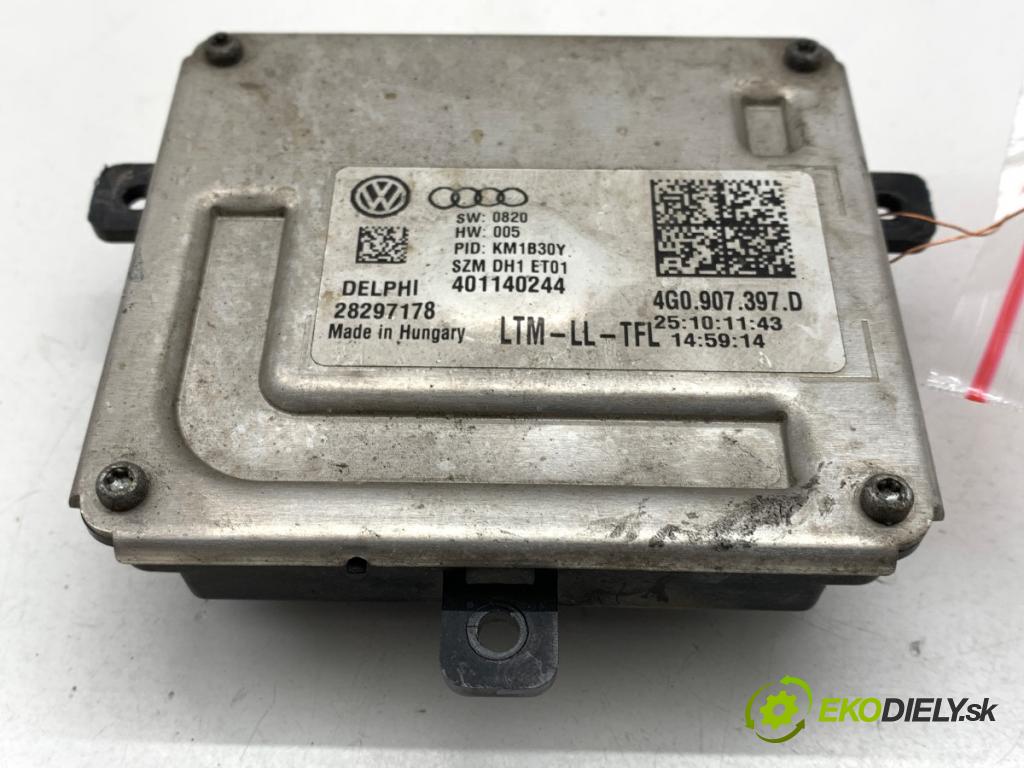 AUDI A6 C7 sedan 2011 180 kW 3.0 TDI quattro 2967 modul otáčky světla 4G0907397D