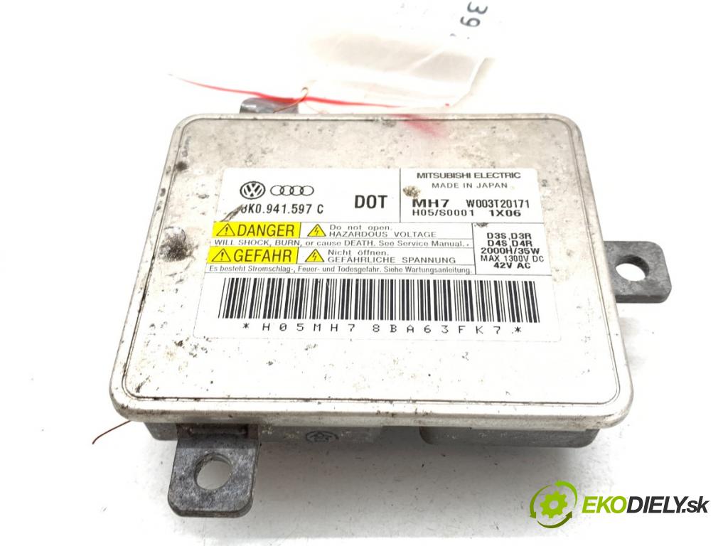 AUDI A6 C7 sedan 2011 180 kW 3.0 TDI quattro 2967 Menič XENON 8K0941597C (Riadiaca jednotka xenónu)