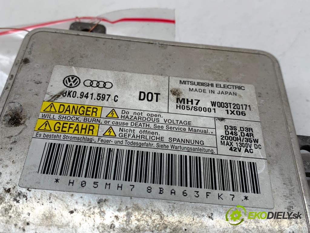 AUDI A6 C7 sedan 2011 180 kW 3.0 TDI quattro 2967 měnič XENON 8K0941597C (Řídící jednotka xenonu)