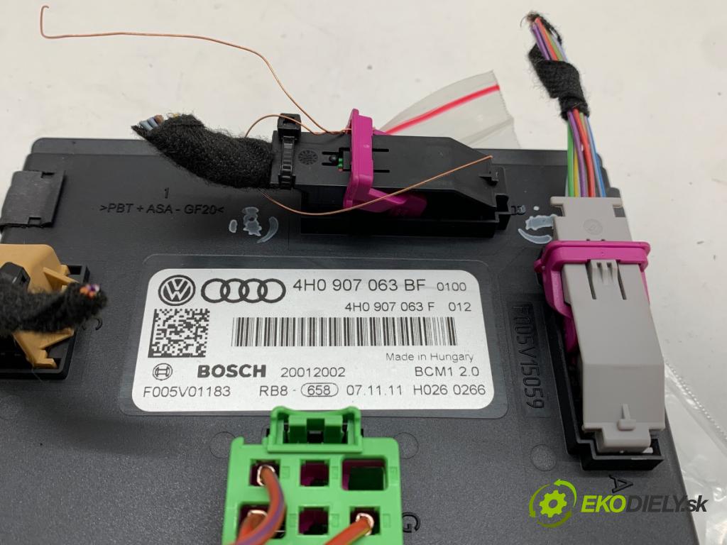 AUDI A6 C7 sedan 2011 180 kW 3.0 TDI quattro 2967 Modul komfortu 4H0907063BF (Modul komfortu)