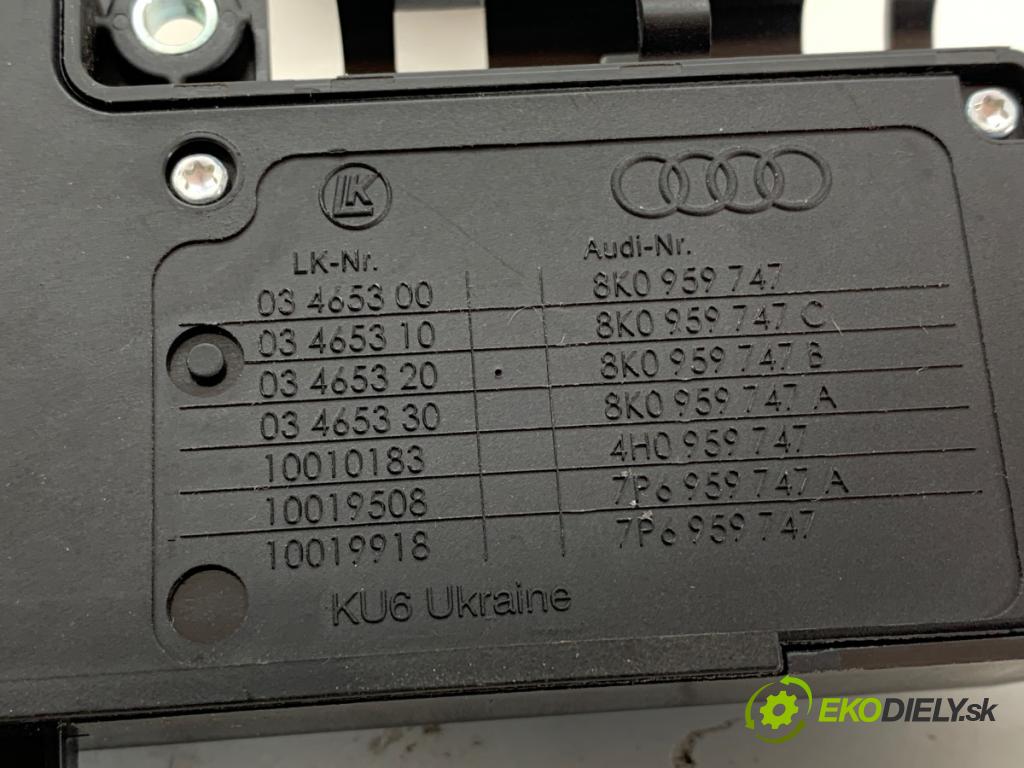 AUDI A6 C7 sedan 2011 180 kW 3.0 TDI quattro 2967 přepínač sedačky levý 8K0959747B