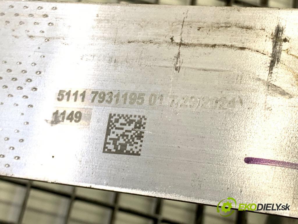 BMW G02 SUV 2024 265 kW M40 i xDrive 2998 výztuha nárazníka přední část 7931195 (Přední výztuha)