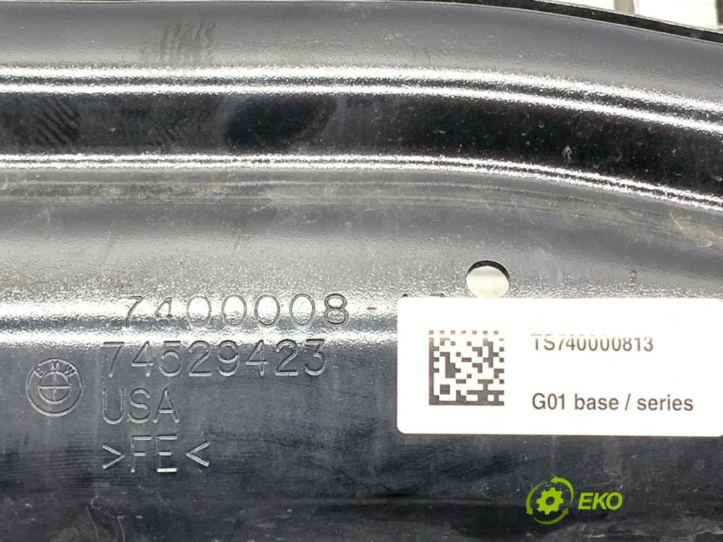 BMW G02 SUV 2024 265 kW M40 i xDrive 2998 výztuha nárazníka zadní část 7400008 (Zadní výztuha)