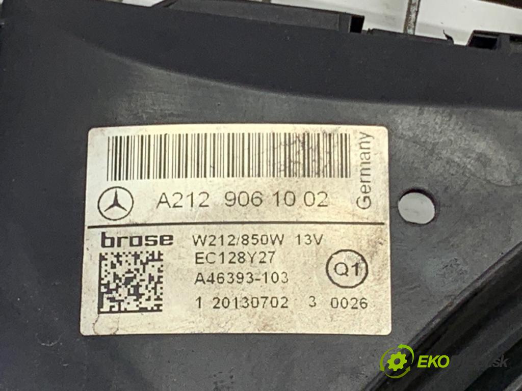 MERCEDES-BENZ C218 coupe 2014 300 kW CLS 500 (218.373) 4663 Ventilátor chladiča A2129061002 (Ventilátor)