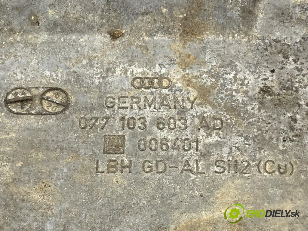 AUDI A8 D3 sedan 2002 246 kW 4.2 quattro 4172 MISKA: olejová 077103603AD (Olejová vaňa)