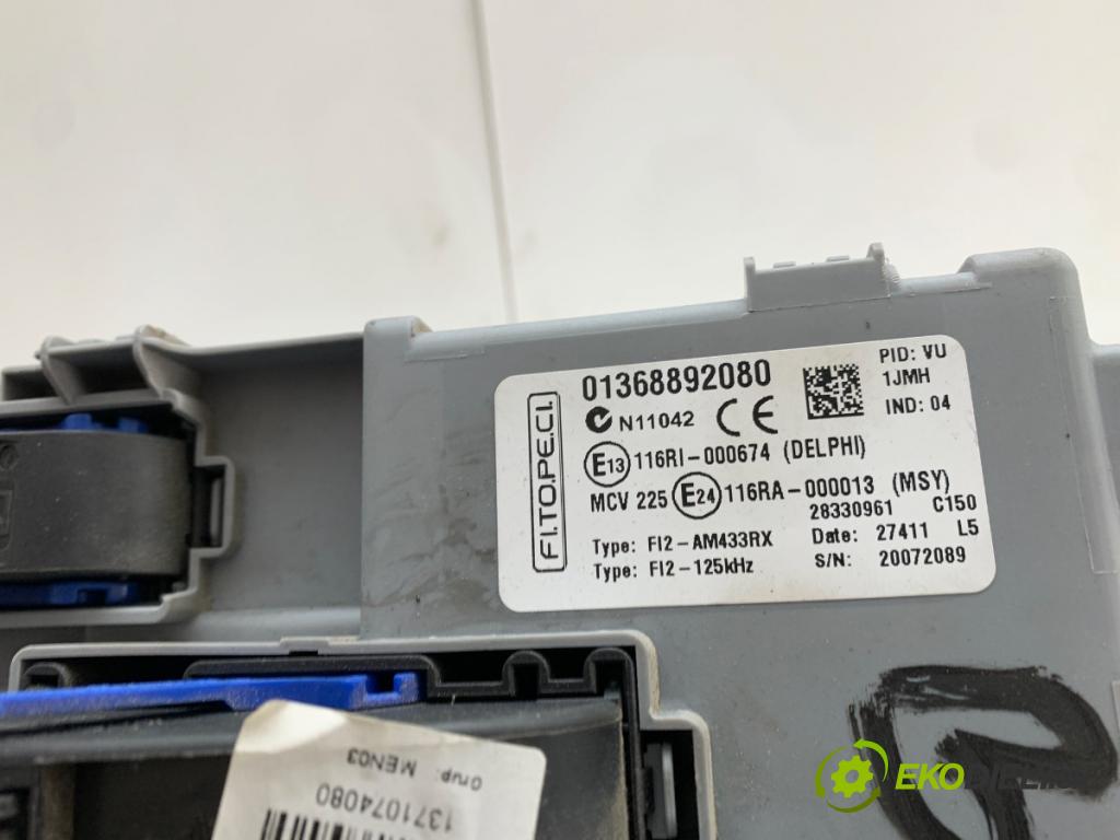 PEUGEOT BIPPER Nadwozie pełne/minivan 2011 55 kW 1.3 HDi 75 1248 modul BSI 01368892080 (Pojistková skříňka)