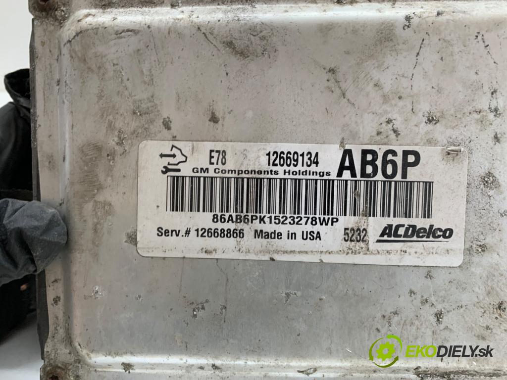 OPEL CORSA E liftback 2015 55 kW 1.4 (08) 1398 riadiaca jednotka Motor 12669134 (Riadiaca jednotka)