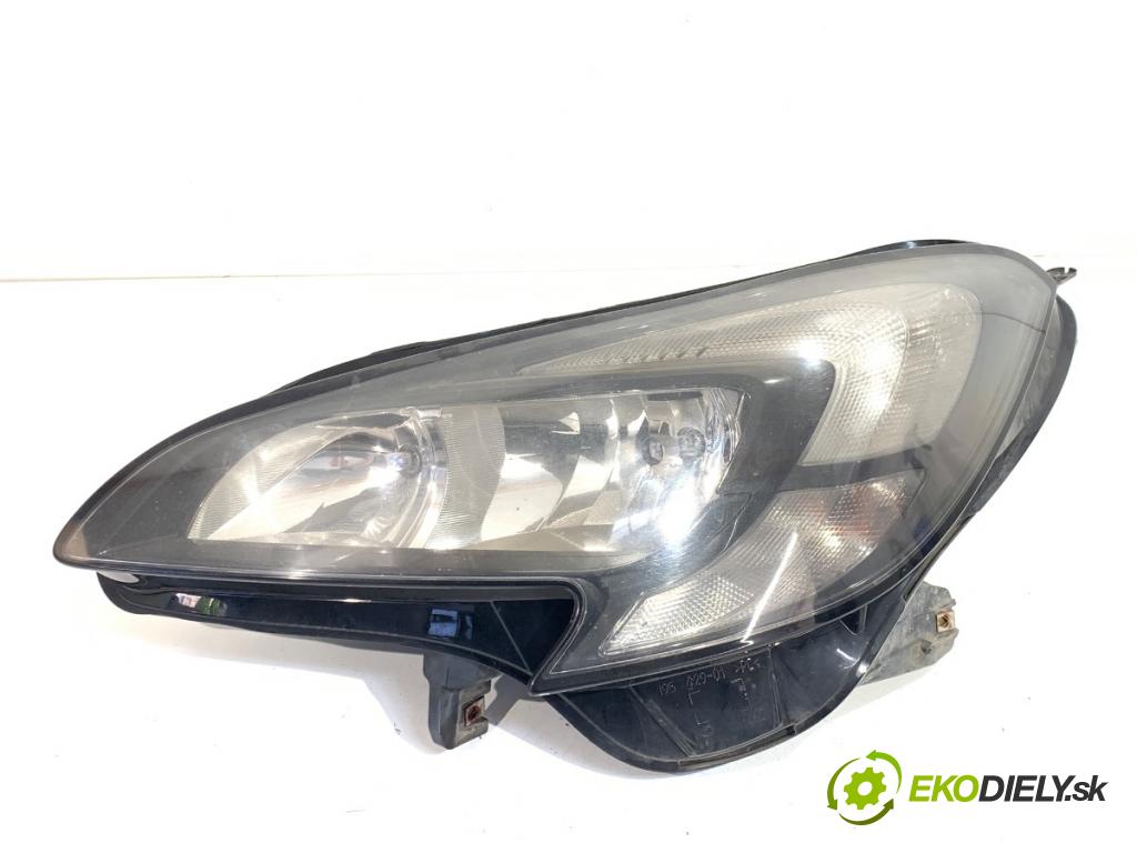 OPEL CORSA E liftback 2015 55 kW 1.4 (08) 1398 Svetlomet ľavy predný 13381335