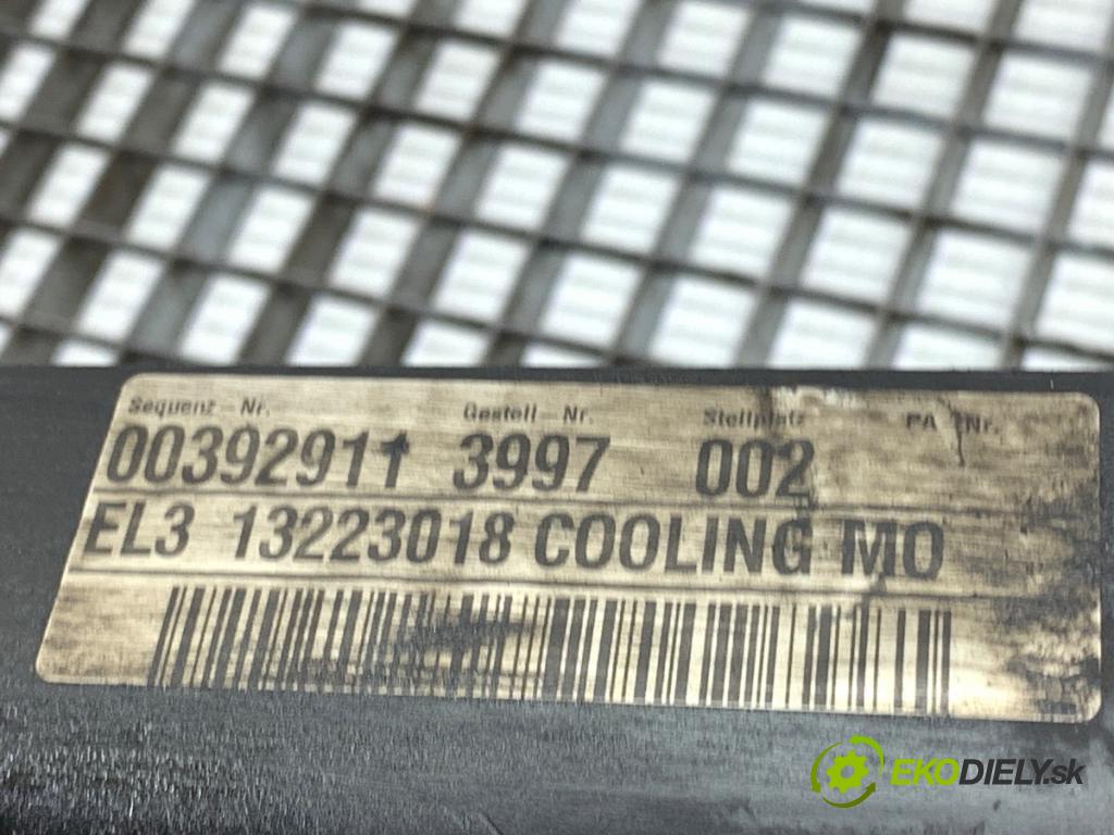 OPEL INSIGNIA A liftback 2010 96 kW 2.0 CDTI (68) 1956 ventilátor chladiče 13223018 (Ventilátor)
