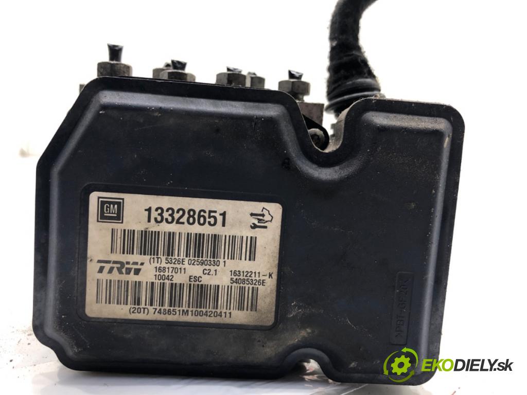 OPEL INSIGNIA A liftback 2010 96 kW 2.0 CDTI (68) 1956 Pumpa ABS 13328651 (Pumpa ABS)