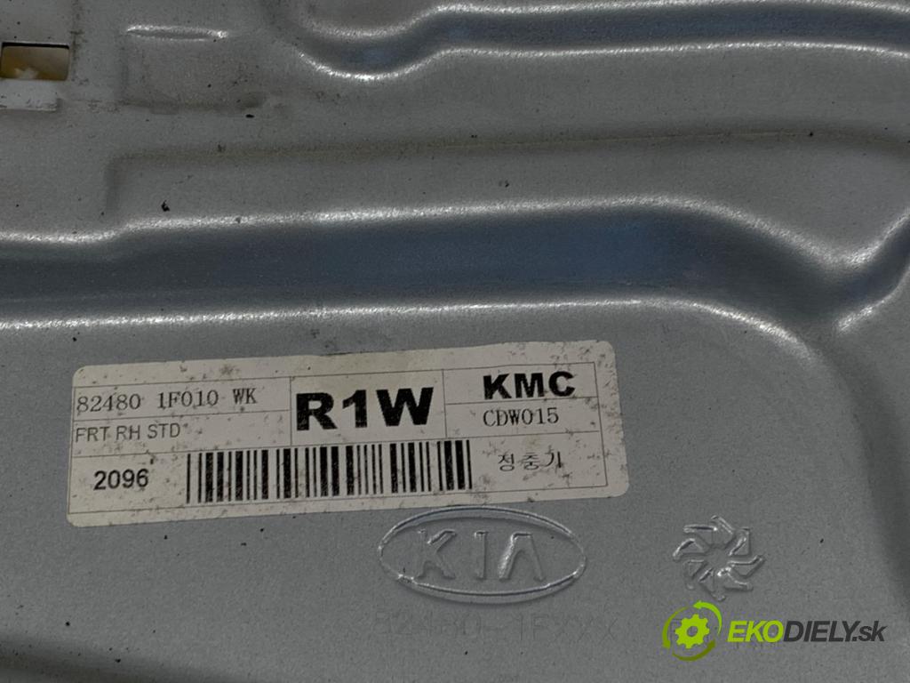 KIA SPORTAGE II SUV 2007 104 kW 2.0 i 16V 1975 Mechanizmus okna pravy predný 82480-1F010
