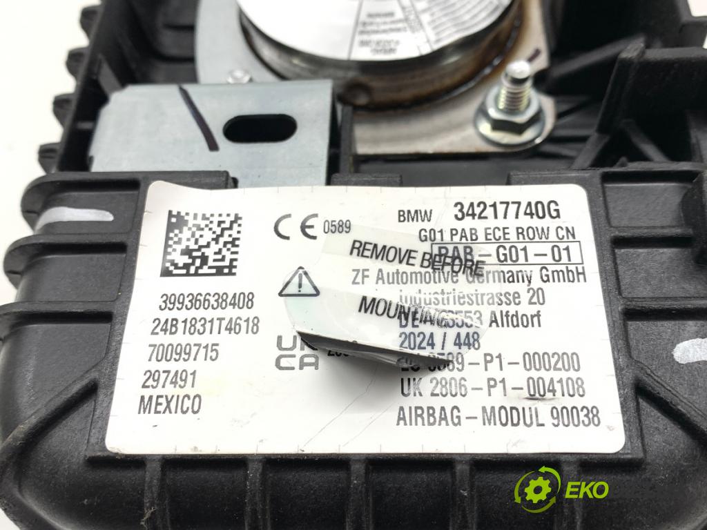 BMW G02 SUV 2024 265 kW M40 i xDrive 2998 AirBag spolujazdca 9366384 (Airbag)