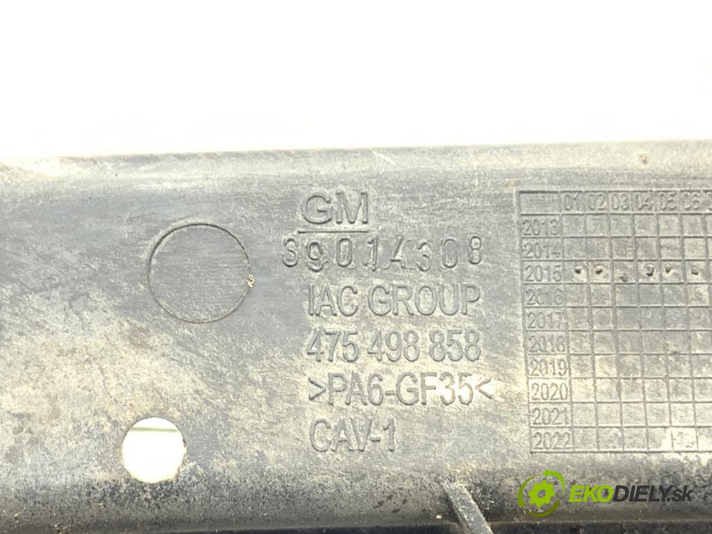 OPEL CORSA E liftback 2015 55 kW 1.4 (08) 1398 Výstuha nárazníka predný dolná 39014308