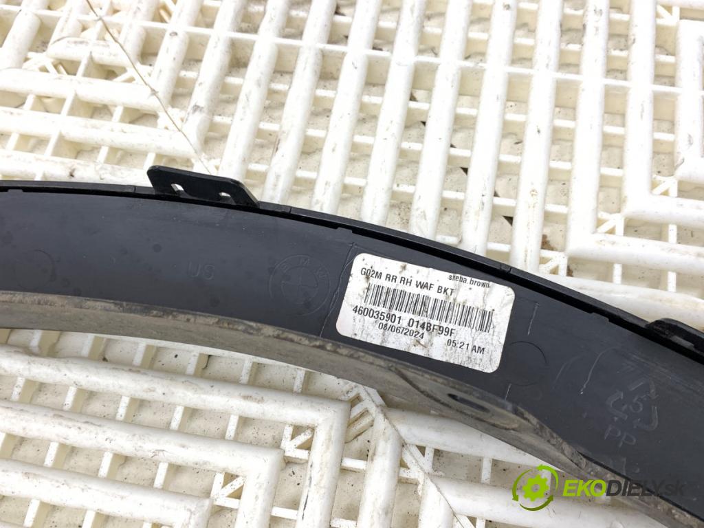 BMW G02 SUV 2024 265 kW M40 i xDrive 2998 Lišta blatníka pravy zad