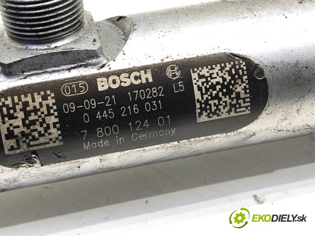 BMW E91 Kombi 2010 180 kW 330 d xDrive 2993 lišta vstřikovací 0445216031 (Vstřikovací lišta)