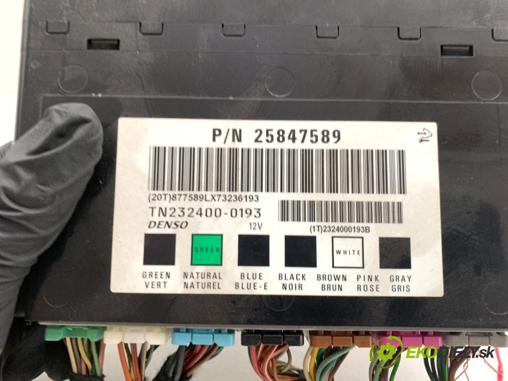 OPEL ANTARA A SUV 2008 110 kW 2.0 CDTI 1991 modul komfortu 25847589 (Komfortní modul)