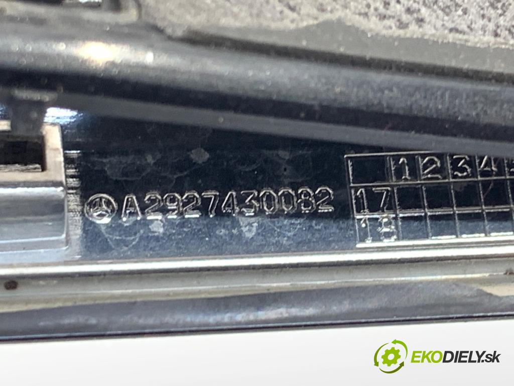 MERCEDES-BENZ GLE Coupe SUV 2016 430 kW AMG 63 S 4-matic (292.375) 5461 lišta dveří zadní část A2927430082