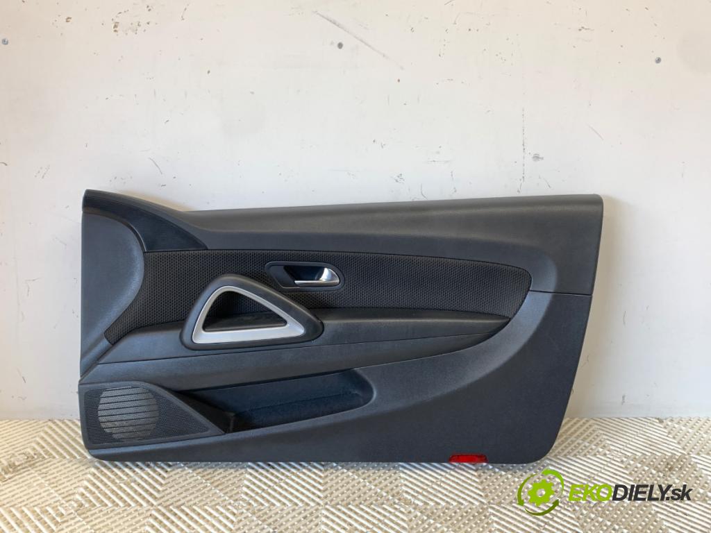 VW SCIROCCO III coupe 2009 118 kW 1.4 TSI 1390 čalúnenie Dvere pravy predný 1K8867012AT