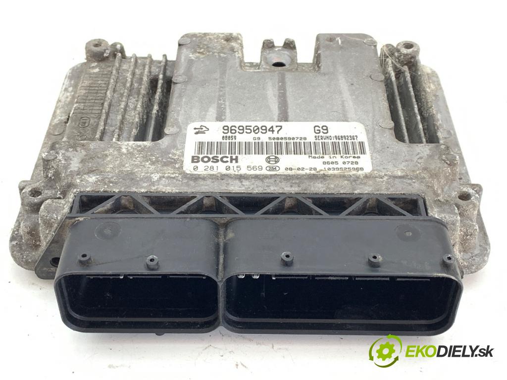 OPEL ANTARA A SUV 2008 110 kW 2.0 CDTI 1991 řídící jednotka motora 96950947 (Řídicí jednotka)