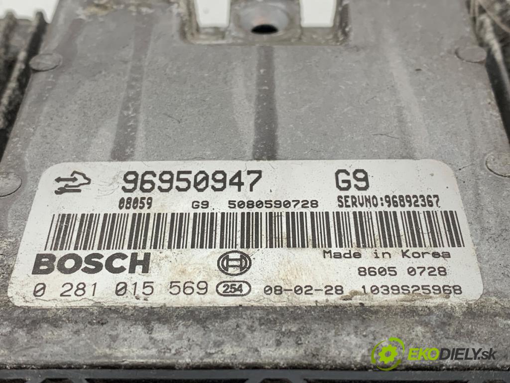 OPEL ANTARA A SUV 2008 110 kW 2.0 CDTI 1991 řídící jednotka motora 96950947 (Řídicí jednotka)