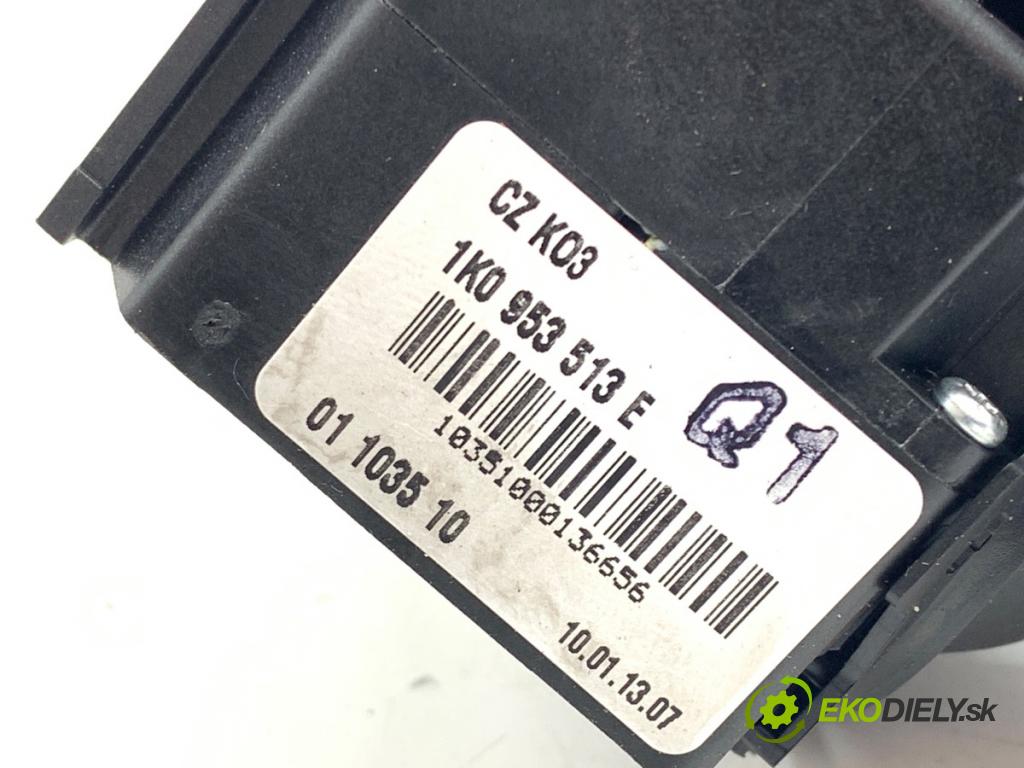 VW TIGUAN SUV 2010 103 kW 2.0 TDI 1968 přepínač kombinovaný 1K0953513E (Páčky pod volantem)