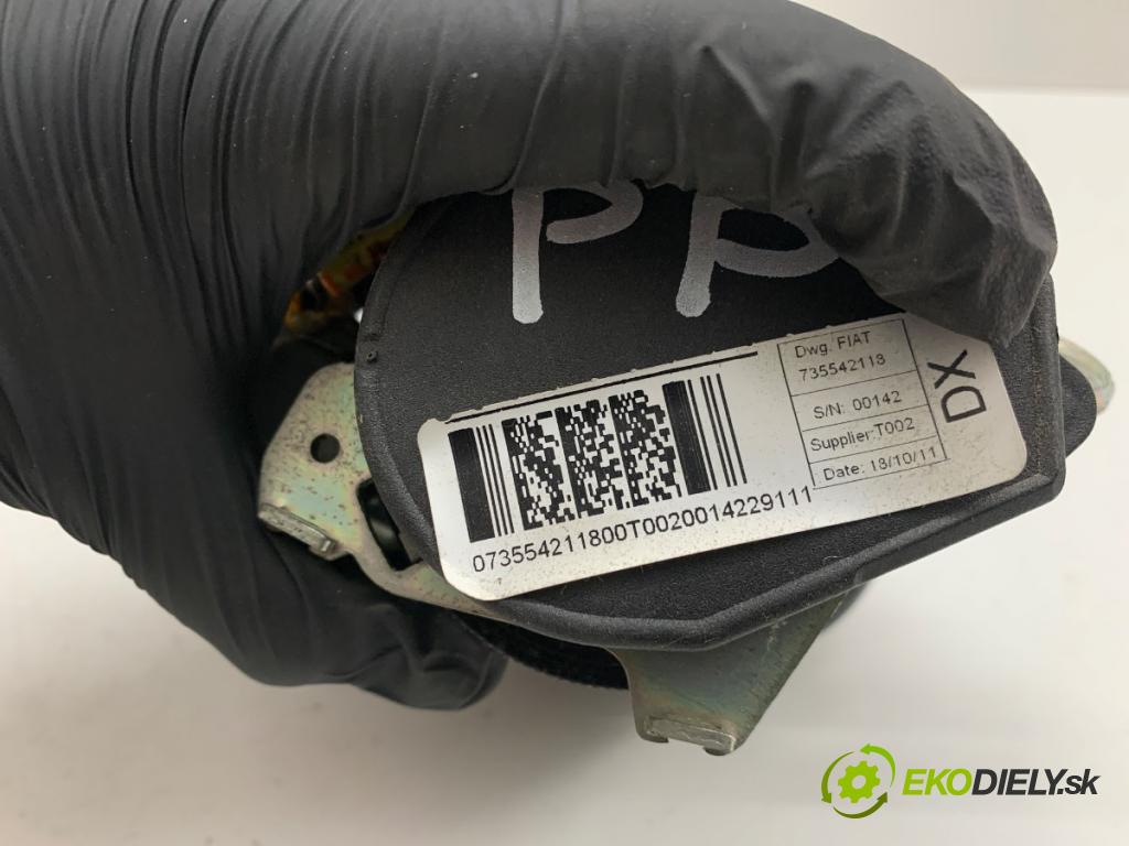 PEUGEOT BIPPER Nadwozie pełne/minivan 2011 55 kW 1.3 HDi 75 1248 Držiak BEZPEČNOSŤ pravy predný 735542118