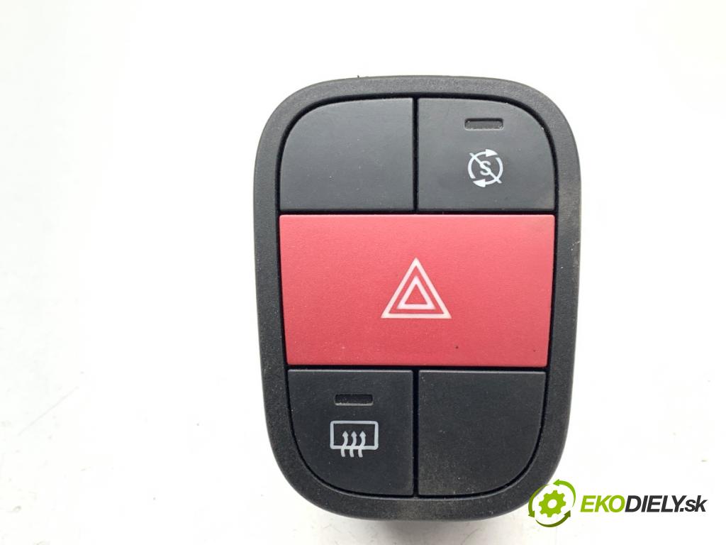PEUGEOT BIPPER Nadwozie pełne/minivan 2011 55 kW 1.3 HDi 75 1248 Spínač svetiel výstražných (núdzových)  (Prepínacie páčky pod volantom)