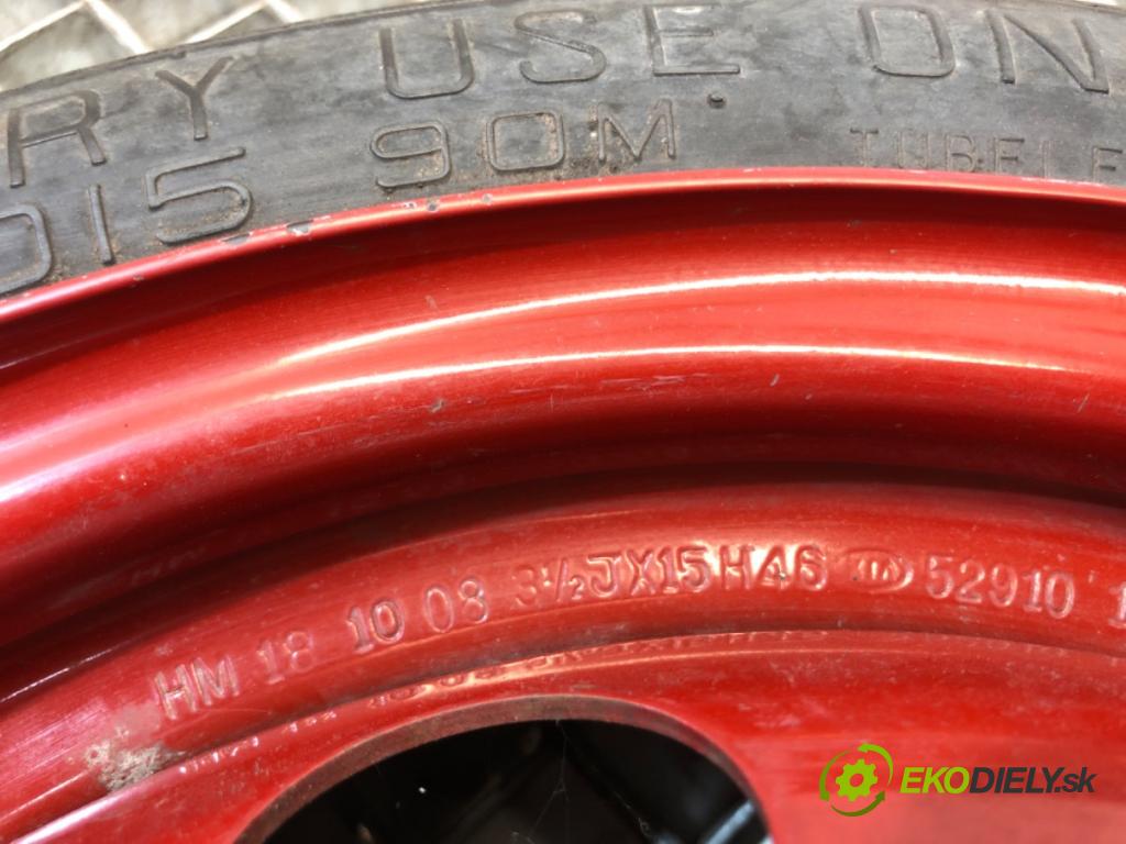 HYUNDAI i20 liftback 2009 57 kW 1.2 1248 koleso dojazdové 15 4X100 54 ET46 115/70