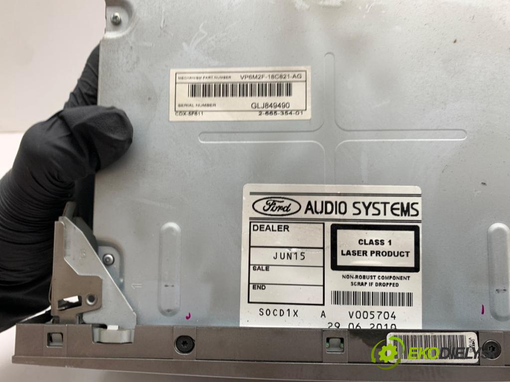 FORD KUGA I SUV 2010 120 kW 2.0 TDCi 4x4 1997 RADIO 8V4T-18C939-CE (Audio zariadenie)