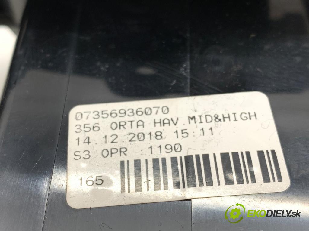 FIAT TIPO Kombi 2018 70 kW 1.4 (356WXA1B) 1368 Mriežky kúrenia predný 07356936070
