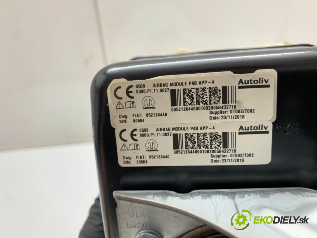 FIAT TIPO Kombi 2018 70 kW 1.4 (356WXA1B) 1368 AirBag spolujazdca 052126440 (Airbag)