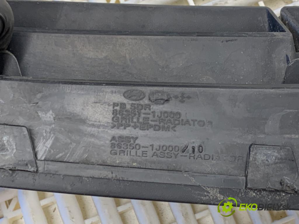 HYUNDAI i20 liftback 2009 57 kW 1.2 1248 Mriežka maska 86351-1J000 (Mriežka predná (maska chladiča))