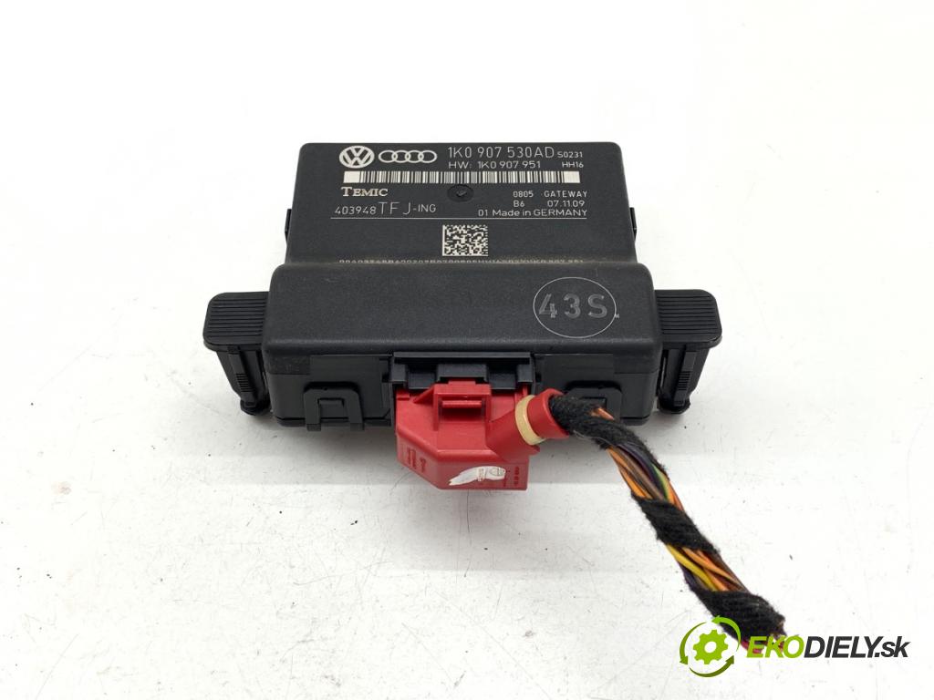 VW SCIROCCO III coupe 2009 118 kW 1.4 TSI 1390 Modul GATEWAY 1K0907530AD
