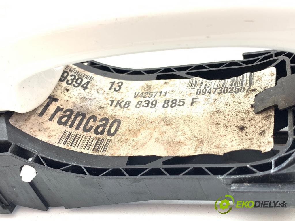 VW SCIROCCO III coupe 2009 118 kW 1.4 TSI 1390 Kľučka vonkajšia pravy predný