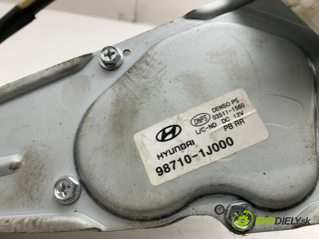 HYUNDAI i20 liftback 2009 57 kW 1.2 1248 Motor stieračov zad 98710-1J000