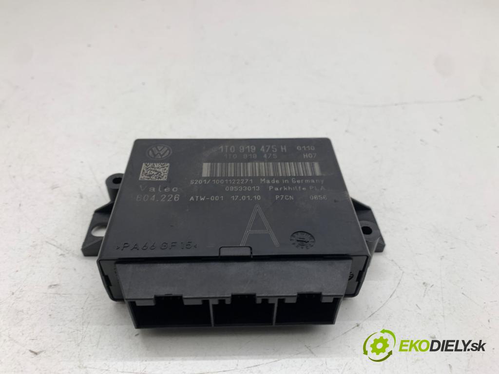VW TIGUAN SUV 2010 103 kW 2.0 TDI 1968 Modul PDC 1T0919475H (Riadiaca jednotka ostatné)