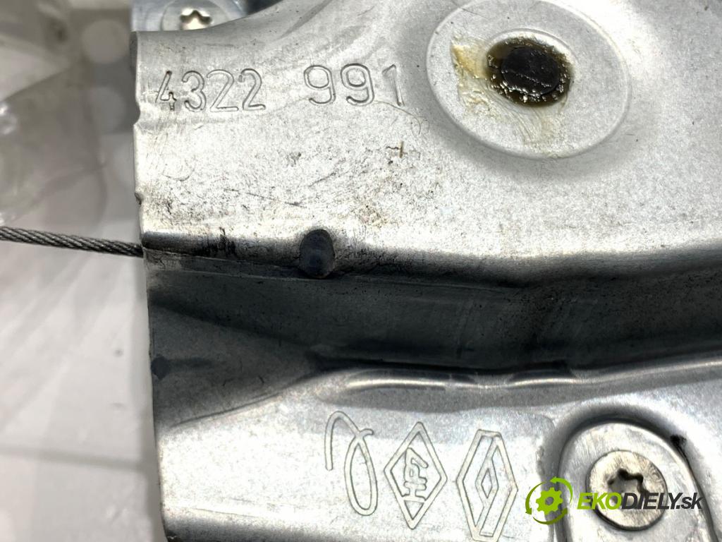 RENAULT TRAFIC III Skrzynia 2023 81 kW 2.0 dCi 110 (FGMW) 1997 Mechanizmus okna pravy predný 93867657