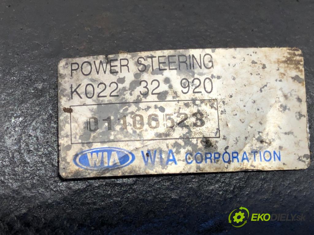 KIA SPORTAGE SUV SUV 2001 61 kW 2.0 TD 4WD 1998 riadenie volantu Riadenie K02232920