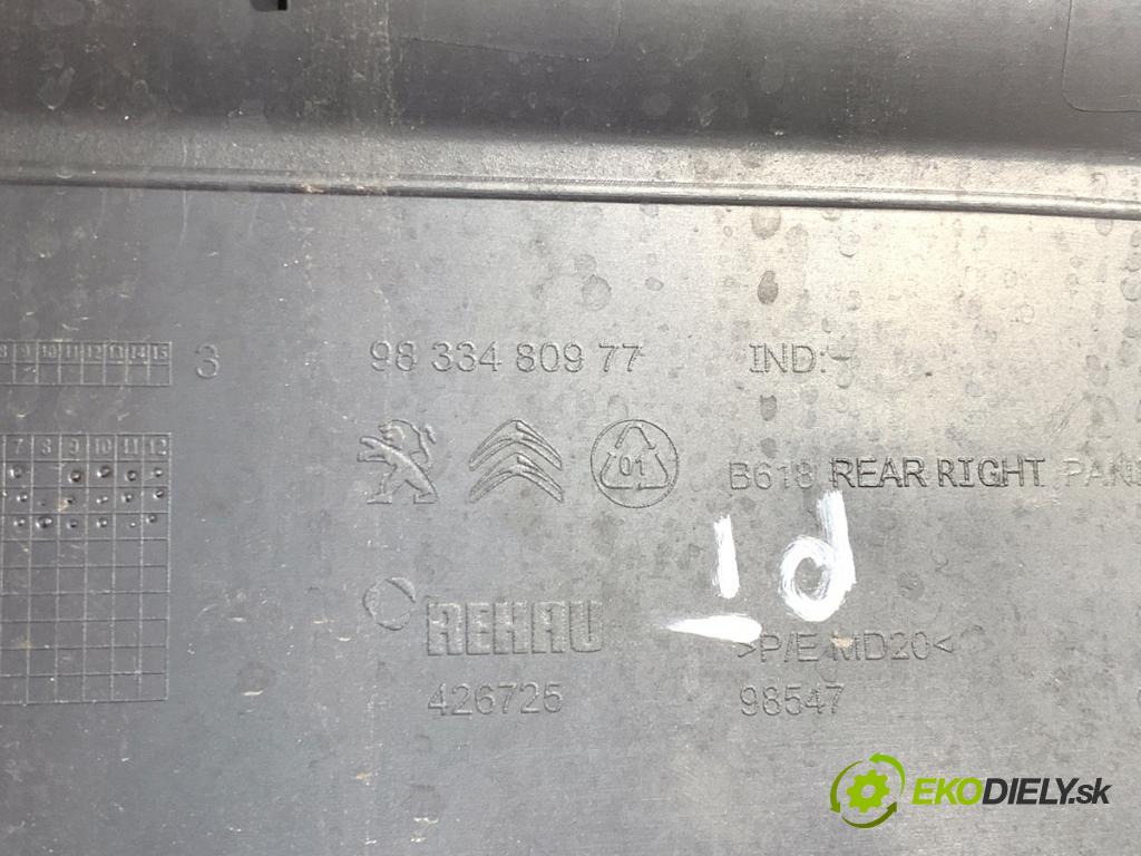CITROEN C3 III liftback 2022 61 kW 1.2 PureTech 82 1199 lišta dveře pravý zadní část 9833480977